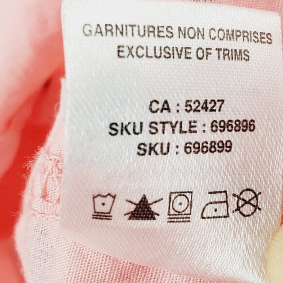 Mountain Ridge Mens Long Sleeve Shirt 4XL Pink with Pineapples Pattern - Picture 8 of 9